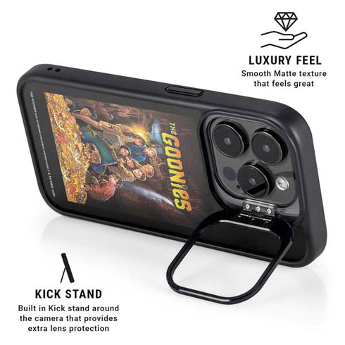 Warner Bros The Goonies (1985) The Goonies Animated iPhone 15 Pro Kickstand Case